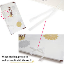 將圖片載入圖庫檢視器 Tatogami paper, Japanese Obi Storage Paper Sleeves, Set of 10 – Traditional Washi Archival Covers with Viewing Window for Kimono Obi Preservation
