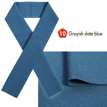 將圖片載入圖庫檢視器 Lamiere Japanese Han-Eri Collar (Vivid Color)– Washable &amp; Colorfast Polyester Haneri for Kimono, 12 Color Options
