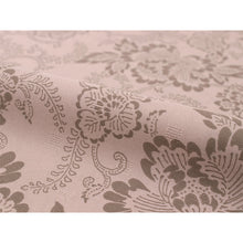 画像をギャラリービューアに読み込む, Washable Japanese Kimono Fabric Bolt – Dusty Pink Beige Peony &amp; Arabesque Floral Design – 13-Yard Summer Ro Fabric for Custom Kimono &amp; Sewing
