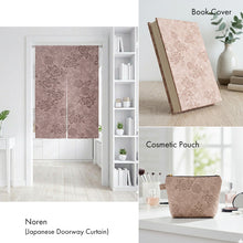 画像をギャラリービューアに読み込む, Washable Japanese Kimono Fabric Bolt – Dusty Pink Beige Peony &amp; Arabesque Floral Design – 13-Yard Summer Ro Fabric for Custom Kimono &amp; Sewing
