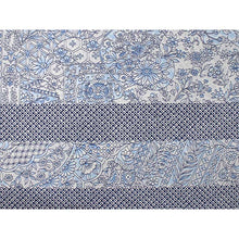 画像をギャラリービューアに読み込む, Washable Japanese Kimono Fabric Bolt – Soft Off-White Kanoko Stripe &amp; Classic Motif Design – 13-Yard Lightweight Textile for Custom Kimono &amp; Sewing

