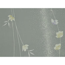 画像をギャラリービューアに読み込む, Washable Japanese Kimono Fabric Bolt – Smoky Purple-Gray Flowing Floral Design – 13-Yard Lightweight Textile for Custom Kimono &amp; Sewing
