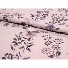 画像をギャラリービューアに読み込む, Washable Japanese Kimono Fabric Bolt – Soft Lavender Floral Design with Chrysanthemum &amp; Maple – 13-Yard Lightweight Textile for Custom Kimono &amp; Sewing
