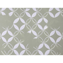 將圖片載入圖庫檢視器 Washable Japanese Kimono Fabric Bolt – Matcha Green Shippo Geometric Design – 13-Yard Lightweight Textile for Custom Kimono &amp; Sewing
