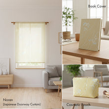 画像をギャラリービューアに読み込む, Washable Japanese Kimono Fabric Bolt – Soft Ochre Hagi &amp; Snow-Ring Motif Design – 13-Yard Polyester for Custom Kimono &amp; Sewing
