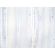 画像をギャラリービューアに読み込む, Washable Japanese Kimono Fabric Bolt – Light Blue Gradient with White Brushstroke Lines &amp; Small Polka Dots – 13-Yard Sheer Summer Polyester for Custom Kimono &amp; Sewing
