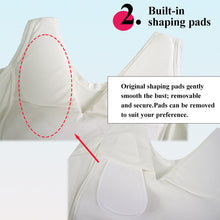 將圖片載入圖庫檢視器 Kimono Shaping Bra for Women – Wire-Free Flattening Bra, Breathable &amp; Cool-Touch, Easy Wear Undergarment for Kimono, Bridal &amp; Formal Outfits,S-LL
