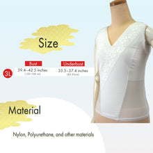 將圖片載入圖庫檢視器 Kimono Shaping Bra for Women – Wire-Free Flattening Bra, Breathable &amp; Cool-Touch, Easy Wear Undergarment for Kimono, Bridal &amp; Formal Outfits,3L
