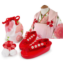 將圖片載入圖庫檢視器 Japanese Traditional KIDS Kimono 8-Piece Hifu Coat Set for Girls — Complete Ceremony Outfit for Photos, Festivals &amp; Gifts
