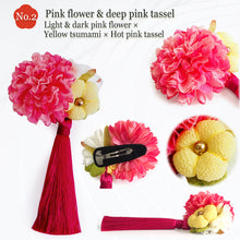 画像をギャラリービューアに読み込む, Versatile Tsumami Floral Hair accessories Ornament for Kids &amp; Adults – Elegant Japanese Flower Hair Accessory
