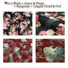 Load image into Gallery viewer, Reversible Women’s Hanten Jacket – Lightweight &amp; Cozy Japanese Kimono Haori Winter Jacket Coat Outerwear
