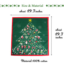 画像をギャラリービューアに読み込む, Festive Furoshiki Duo &amp; Tapestry Rod Set– Wall Art &amp; Gift-Wrap Combo, Cotton Wrapping Square 19.7 in × 19.7 in (50×50 cm), Christmas &amp; New Year Motifs,
