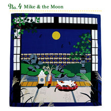 Load image into Gallery viewer, Calico Cat Seasonal Japanese Furoshiki – Lightweight Cotton Wrap Cloth for Gift Wrapping, Bento, and Home Décor | Autumn Leaves, Christmas, New Year, Moon Viewing, Halloween Designs
