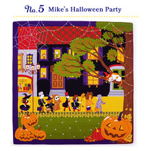 Load image into Gallery viewer, Calico Cat Seasonal Japanese Furoshiki – Lightweight Cotton Wrap Cloth for Gift Wrapping, Bento, and Home Décor | Autumn Leaves, Christmas, New Year, Moon Viewing, Halloween Designs
