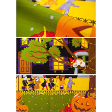 Load image into Gallery viewer, Calico Cat Seasonal Japanese Furoshiki – Lightweight Cotton Wrap Cloth for Gift Wrapping, Bento, and Home Décor | Autumn Leaves, Christmas, New Year, Moon Viewing, Halloween Designs
