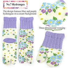 画像をギャラリービューアに読み込む, Women’s Japanese Tabi Socks – Split-Toe Cotton Blend, Traditional &amp; Floral Patterns, Comfortable Roomwear &amp; Kimono Accessory”
