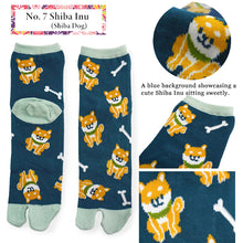 將圖片載入圖庫檢視器 Cute Japanese Tabi Socks for Women – Split-Toe Comfort Socks with Fun Traditional &amp; Pop Designs, Perfect for Kimono or Casual Outfits
