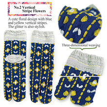 画像をギャラリービューアに読み込む, Women’s Japanese Tabi Socks – Split-Toe Cotton Blend, Traditional &amp; Floral Patterns, Comfortable Roomwear &amp; Kimono Accessory”
