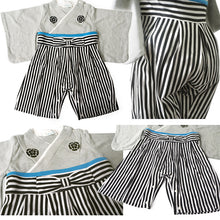 画像をギャラリービューアに読み込む, Baby Boy Kimono Romper Suit –, Japanese Costumes Infant, Breathable Cotton Samurai Outfits, 27.5inches-35.4inches Sizes

