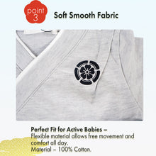 画像をギャラリービューアに読み込む, Baby Boy Kimono Romper Suit –, Japanese Costumes Infant, Breathable Cotton Samurai Outfits, 27.5inches-35.4inches Sizes
