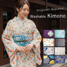 画像をギャラリービューアに読み込む, Washable Kimono LIned tailored S/M/L
