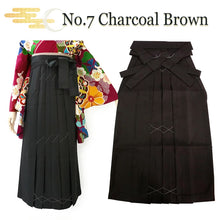 將圖片載入圖庫檢視器 Women’s Hakama – Traditional Japanese Pleated Skirt for Graduation, Kimono, Furisode, and Formal Occasions
