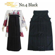 將圖片載入圖庫檢視器 Women’s Hakama – Traditional Japanese Pleated Skirt for Graduation, Kimono, Furisode, and Formal Occasions
