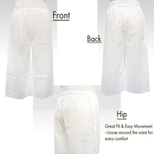 Load image into Gallery viewer, Men&#39;s Kimono Underwear Suteteco Cotton White, Traditional Japanese Lounge Pants, Soft Takashima Sarashi Fabric, Perfect Underwear for Kimono &amp; Yukata
