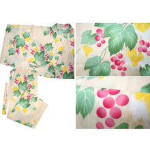 画像をギャラリービューアに読み込む, Easy-to-Wear Two-Piece Yukata for Women – Lightweight Japanese Summer Kimono Outfit, Beginner-Friendly, Lily, Grape Motif, Chrysanthemum, Camellia, Floral Pattern

