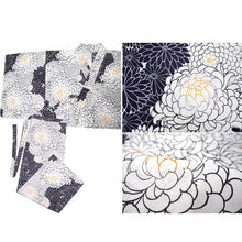 画像をギャラリービューアに読み込む, Easy-to-Wear Two-Piece Yukata for Women – Lightweight Japanese Summer Kimono Outfit, Beginner-Friendly, Lily, Grape Motif, Chrysanthemum, Camellia, Floral Pattern
