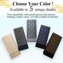 画像をギャラリービューアに読み込む, Men’s Kaku Obi Belt – Washable Modern Kimono &amp; Yukata Accessory, Geometric Pine Diamond Pattern, Reversible Japanese Sash, Casual &amp; Stylish
