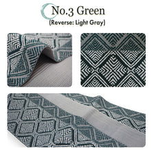 画像をギャラリービューアに読み込む, Men’s Kaku Obi Belt – Washable Modern Kimono &amp; Yukata Accessory, Geometric Pine Diamond Pattern, Reversible Japanese Sash, Casual &amp; Stylish
