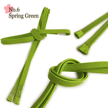 Load image into Gallery viewer, Women’s Obi-jime, Silk Kimono Cord (Vivid color) – Sanbu-Himo, 14 Colors, Perfect for Obi &amp; Japanese-Inspired Styling
