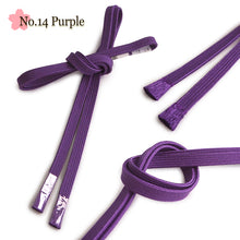 Load image into Gallery viewer, Women’s Obi-jime, Silk Kimono Cord (Vivid color) – Sanbu-Himo, 14 Colors, Perfect for Obi &amp; Japanese-Inspired Styling
