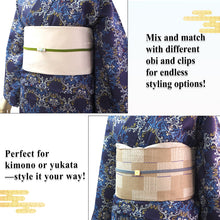 Load image into Gallery viewer, Women’s Obi-jime, Silk Kimono Cord (Vivid color) – Sanbu-Himo, 14 Colors, Perfect for Obi &amp; Japanese-Inspired Styling
