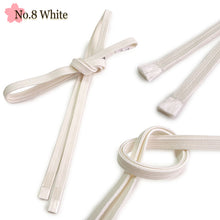 Load image into Gallery viewer, Women’s Obi-jime, Silk Kimono Cord (light color) – Sanbu-Himo, 14 Colors, Perfect for Obi &amp; Japanese-Inspired Styling
