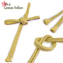 Load image into Gallery viewer, Women’s Obi-jime, Silk Kimono Cord (light color) – Sanbu-Himo, 14 Colors, Perfect for Obi &amp; Japanese-Inspired Styling
