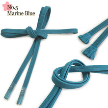 Load image into Gallery viewer, Women’s Obi-jime, Silk Kimono Cord (light color) – Sanbu-Himo, 14 Colors, Perfect for Obi &amp; Japanese-Inspired Styling
