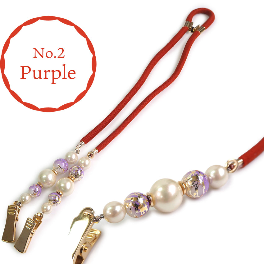 Japanese Kimono Sleeve Clip / Sleeve Holder, Multi-purpose Fashion Relief Clip – Elastic Fashion Clip to Secure Long Sleeves While Cooking, Crafting & Tea Ceremony