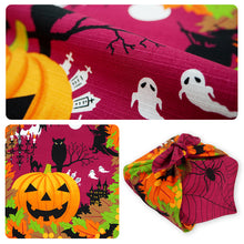 画像をギャラリービューアに読み込む, Seasonal Wreath Furoshiki – Cotton Wrapping Square 19.7 in × 19.7 in (50×50 cm), moon viewing, Halloween, Christmas Prints, Eco Gift Wrapper, Bento Wrap &amp; Decorative Cloth
