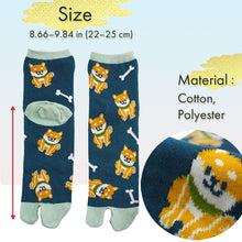將圖片載入圖庫檢視器 Cute Japanese Tabi Socks for Women – Split-Toe Comfort Socks with Fun Traditional &amp; Pop Designs, Perfect for Kimono or Casual Outfits
