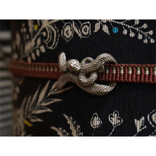 画像をギャラリービューアに読み込む, Obidome, Mystic Serpent –– Elegant &amp; Bold Kimono Accent
