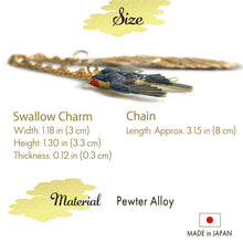 画像をギャラリービューアに読み込む, Japanese Swallow Netsuke | Handcrafted Kimono &amp; Obi Accessory MADE in JAPAN
