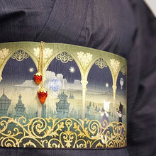Load image into Gallery viewer, Strawberry Netsuke | Handcrafted Japanese Kimono &amp; Obi Charm MADE in JAPAN
