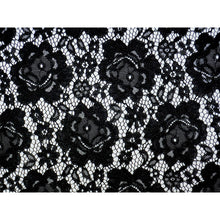 画像をギャラリービューアに読み込む, Haori - Lace Kimono Jacket for Women - Lightweight Sheer Midnight Black with Floral Lace Cardigan, The Ultimate Third Piece Layering Cover Up for Spring &amp; Summer
