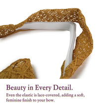 將圖片載入圖庫檢視器 Lace Obi Bow Maker Band for Kimono &amp; Yukata – Triple Elastic Styling Tool, Decorative Visible Obi Accessory for Dramatic Volume
