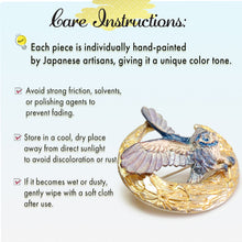 画像をギャラリービューアに読み込む, Handcrafted Japanese Crescent Moon &amp; Owl Brooch – Artisan Pewter Pin, Mystical Night Forest Design, Perfect Gift for Women, for Men
