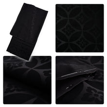 將圖片載入圖庫檢視器 Men’s Haori, Kimono &amp; Hakama 3-Piece Set – Burgundy, Black &amp; Gold Traditional Japanese Formal Wear for Graduation, Wedding &amp; Special Occasions
