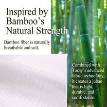 Load image into Gallery viewer, Breathable Bamboo Kimono Naga-Juban for Women – Washable Summer Kimono Undergarment, Ready-to-Wear Ro Layer, Soft Gradient Lavender
