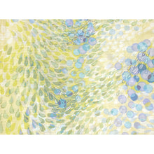 画像をギャラリービューアに読み込む, Lightweight Cotton Yukata for Women, Lime Green base, Sunlit Path, landscape pattern – Inspired by Kaneko Misuzu’s Poetry, Summer Japanese Kimono Robe
